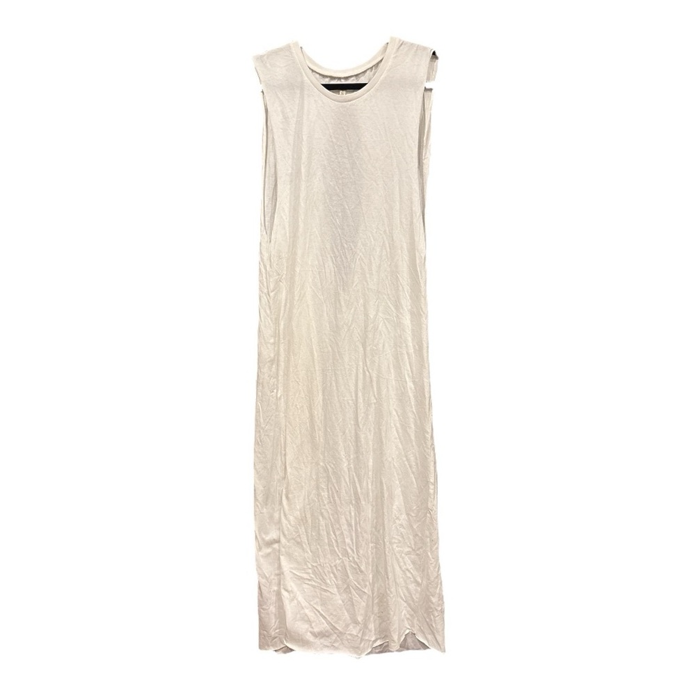 Obey Propaganda Ivory Open Back Crew Neck Dress Size S AR 11